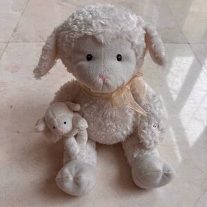 Baby Gund Nursery Time Lamb Animated Stuffed Animal Talking Plush Nursery Rhymes